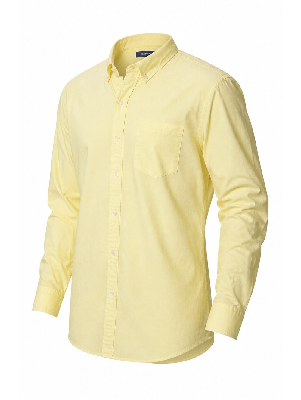 Old Navy Slim Fit Yellow Button-Up Shirt Size 3XL